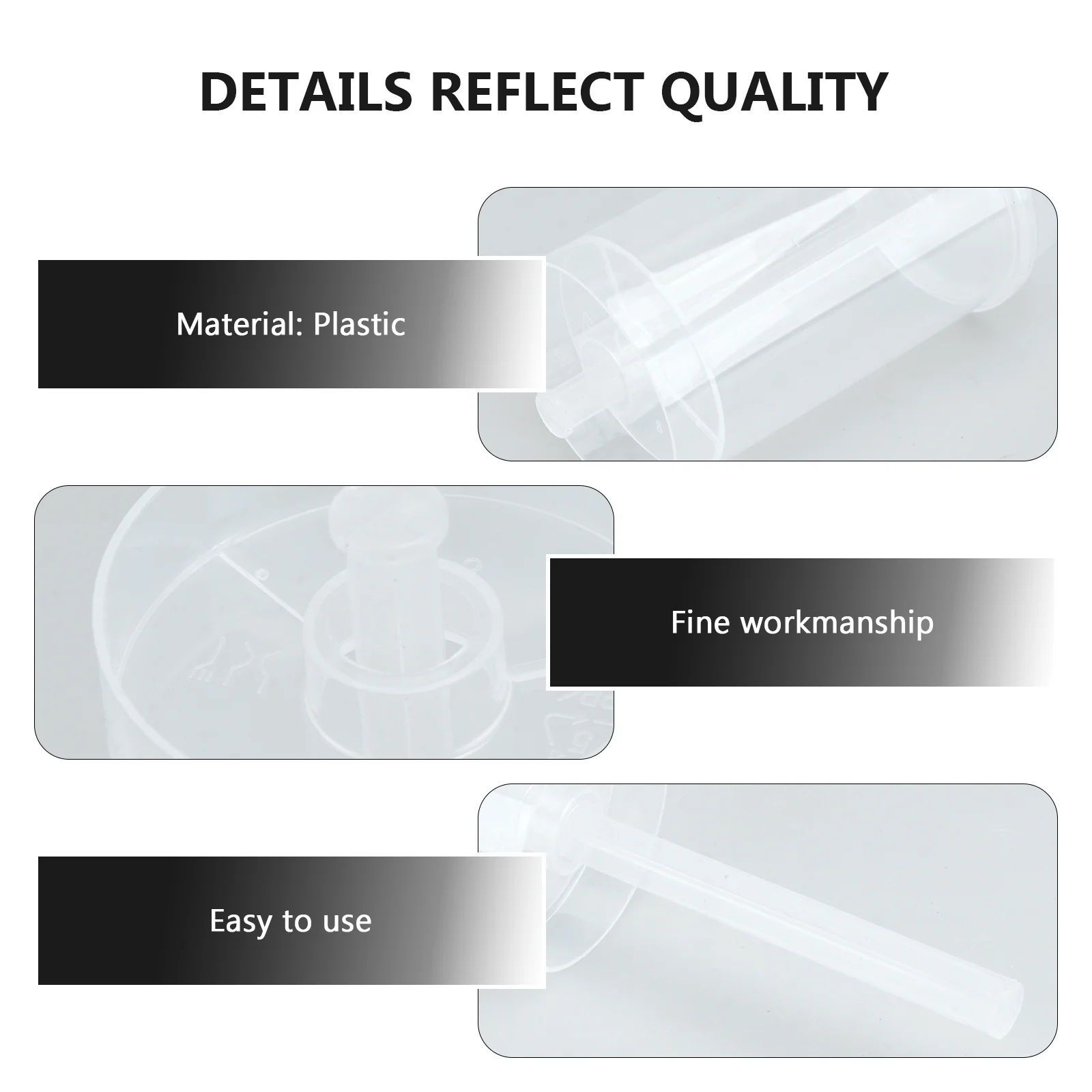 

20pcs Cake Tube Mold Cylinder Shaped Push Pops Container Food Safe Plastic Reusable Baking Tools For Cheesecake Ice