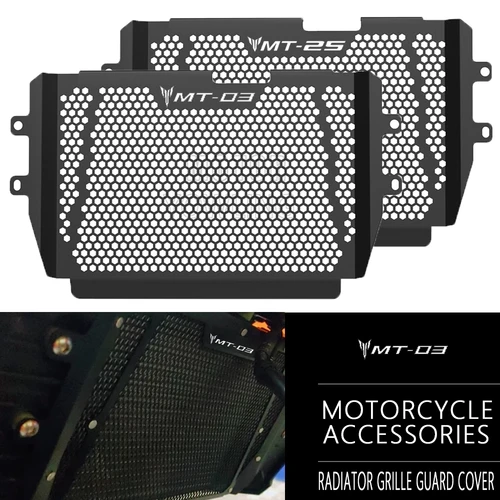 MT-03 accesorios de motocicleta, cubierta protectora de parrilla de radiador de aluminio, Protector para YAMAHA MT03 MT 03 25 MT25 2015-2023 2024