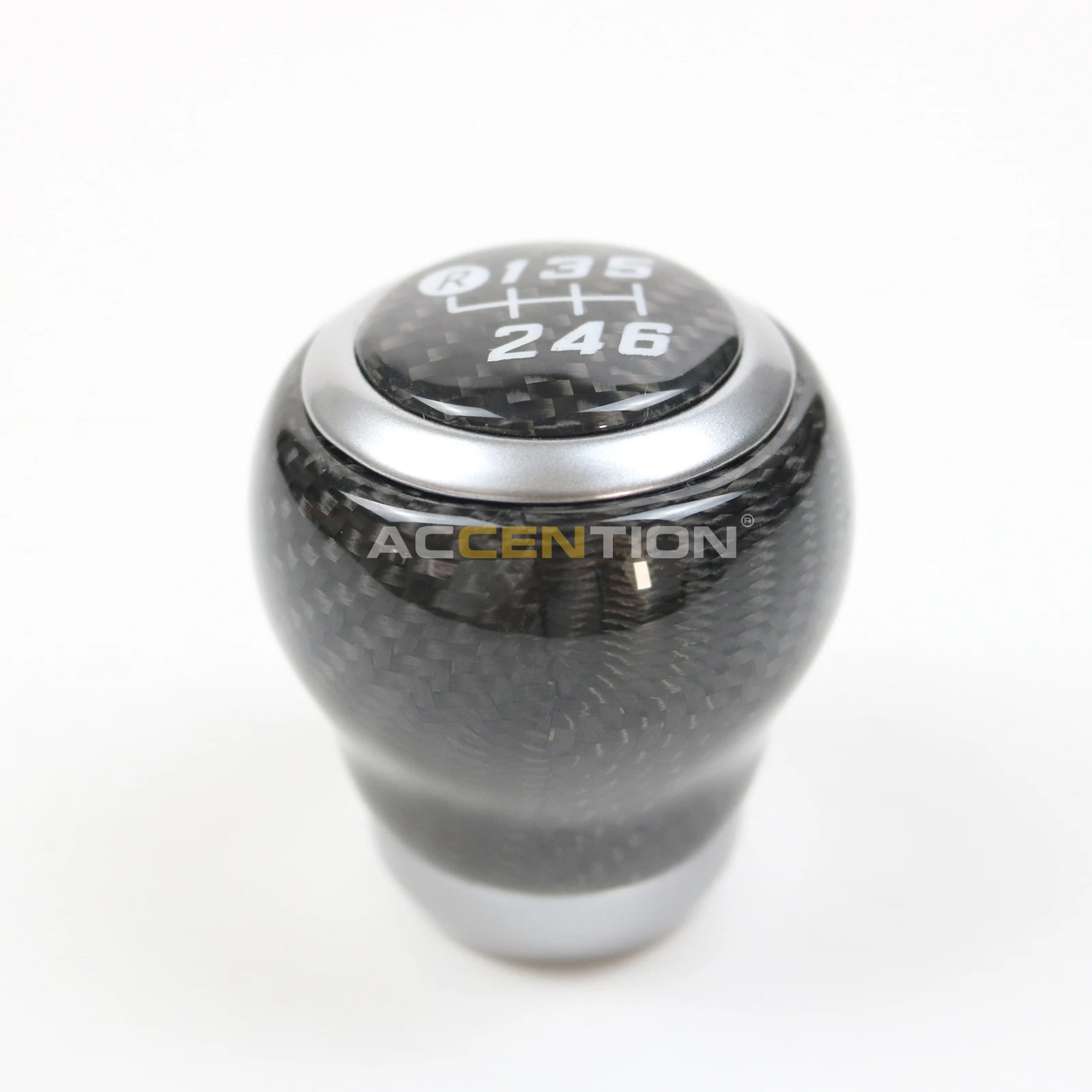 

Black 100% Real Full Carbon Fiber 6S Gear Shift Knob For Subaru BRZ 2012-2024 For Toyota 86 2012-2024