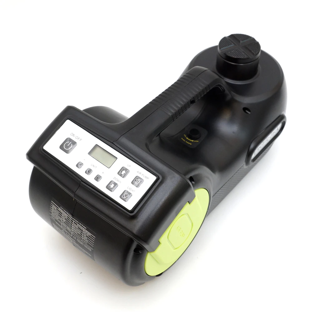 

DC 12V 5Ton Car Electric Tire Lifting Car Jacks Hydraulic Air Inflatable Car Floor Jack With Tire Gauge Air Pump