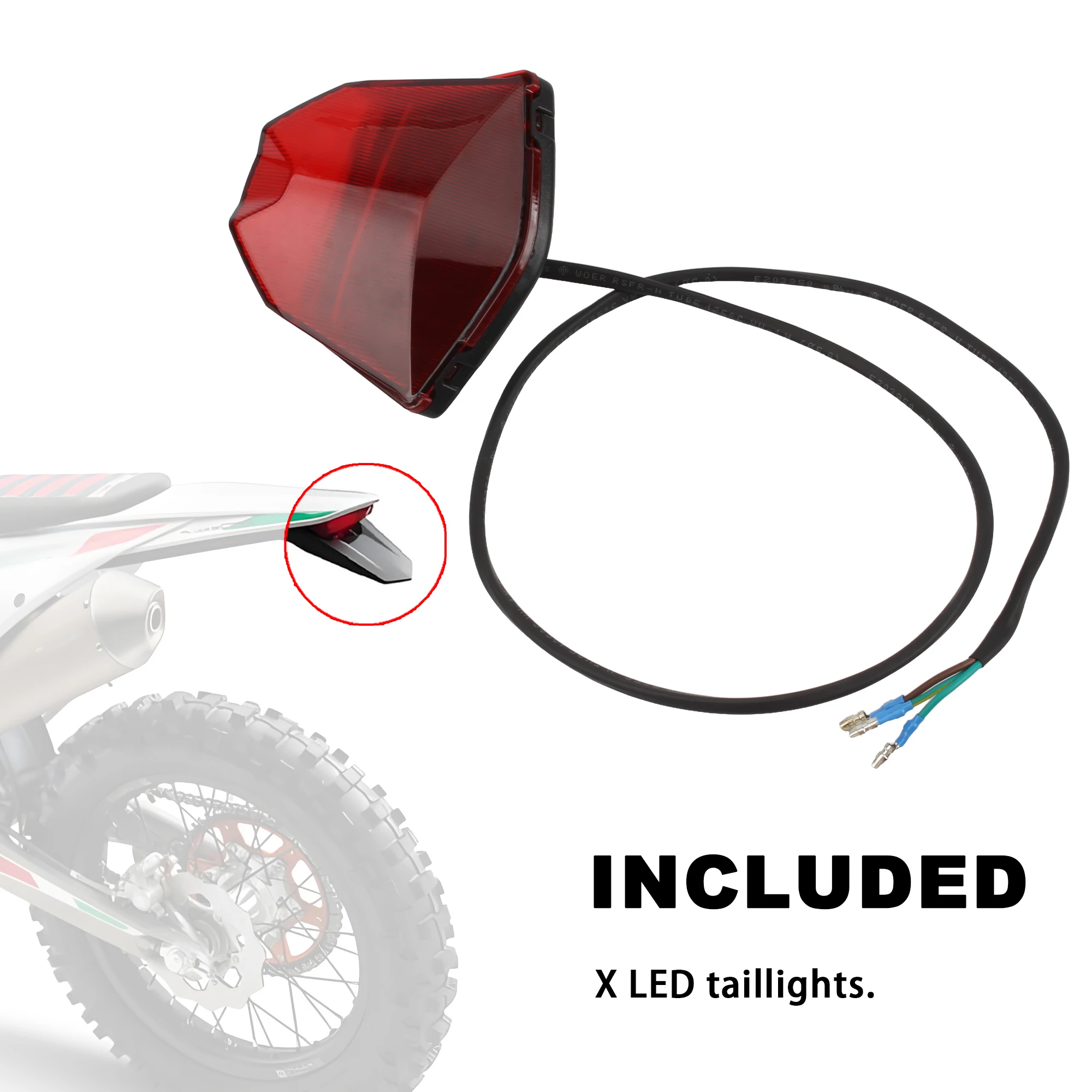 For KTM Motorcycle Rear Tail Light Brake Signal Light EXC XCF XCW 150 250 350 450 500 530 2012 to 2016 Enduro Motocross Parts - Image 3