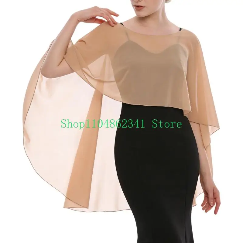 652F Soft Drape Travel Shawl Wrap for Outdoor Walks and Commute Layering