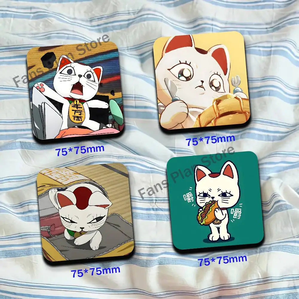 T-Turbo Granny Cat Magnetic Refrigerator Magnets Cute And Creative Refrigerator Magnets Souvenirs And Gifts
