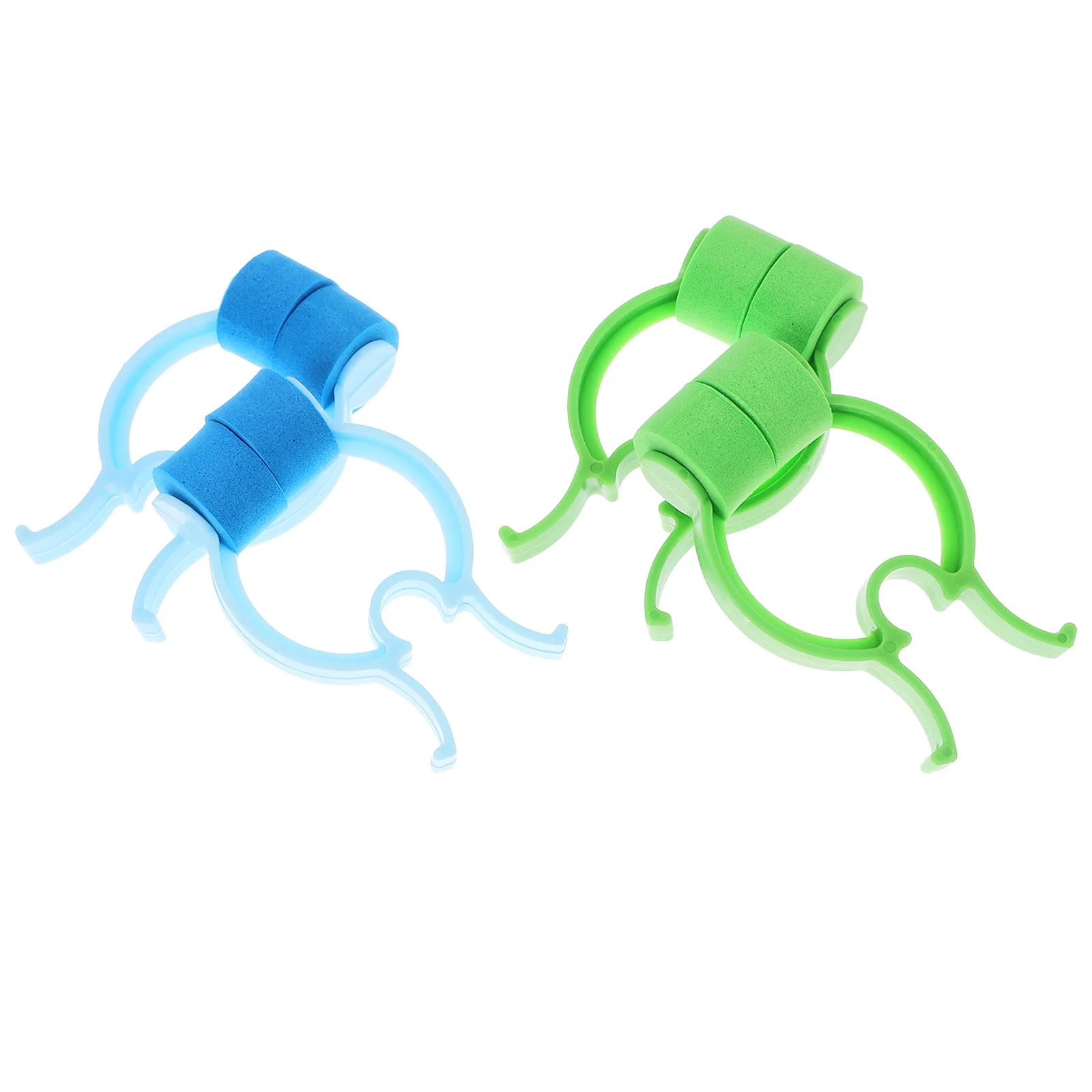 

4pcs Plastic Nose Clips For Nosebleed Control Emergency Stopper Breathing Training Comfort Fit Multi Use Home Playground School