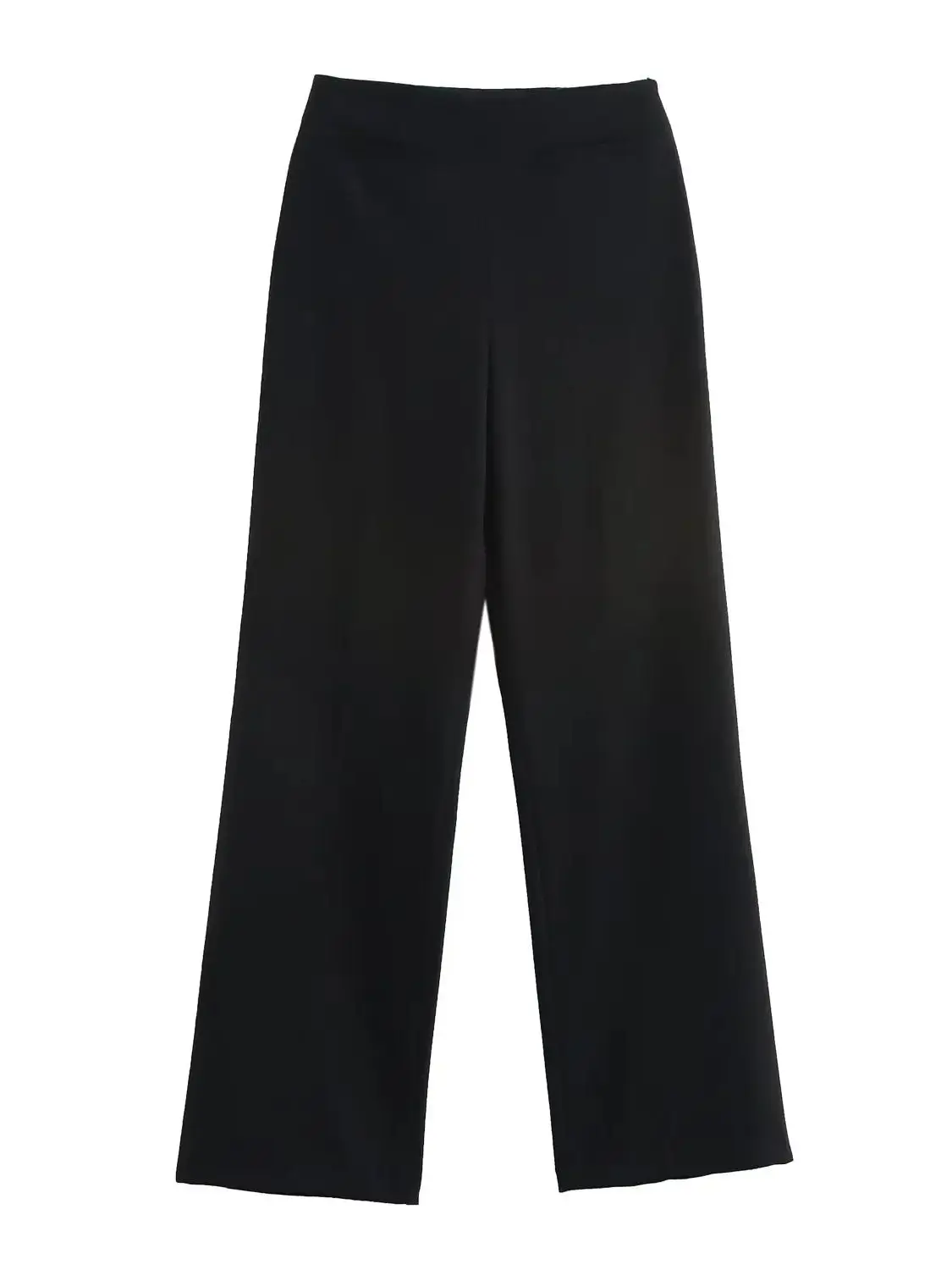 ZERAINS Damen Herbst Ärmelloses Tanktop und Hose Set Schwarz 3
