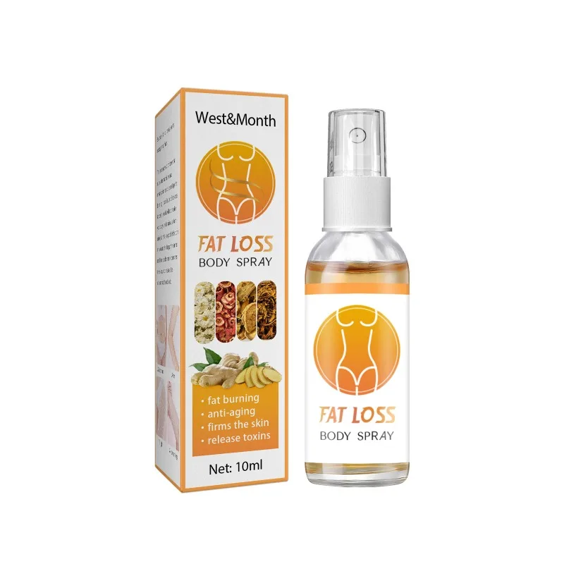Fat Burner Spray Let Body Oil Weight Loss Sculpting Spray Break Down Belly Slimming Firming Cellulite Reducing