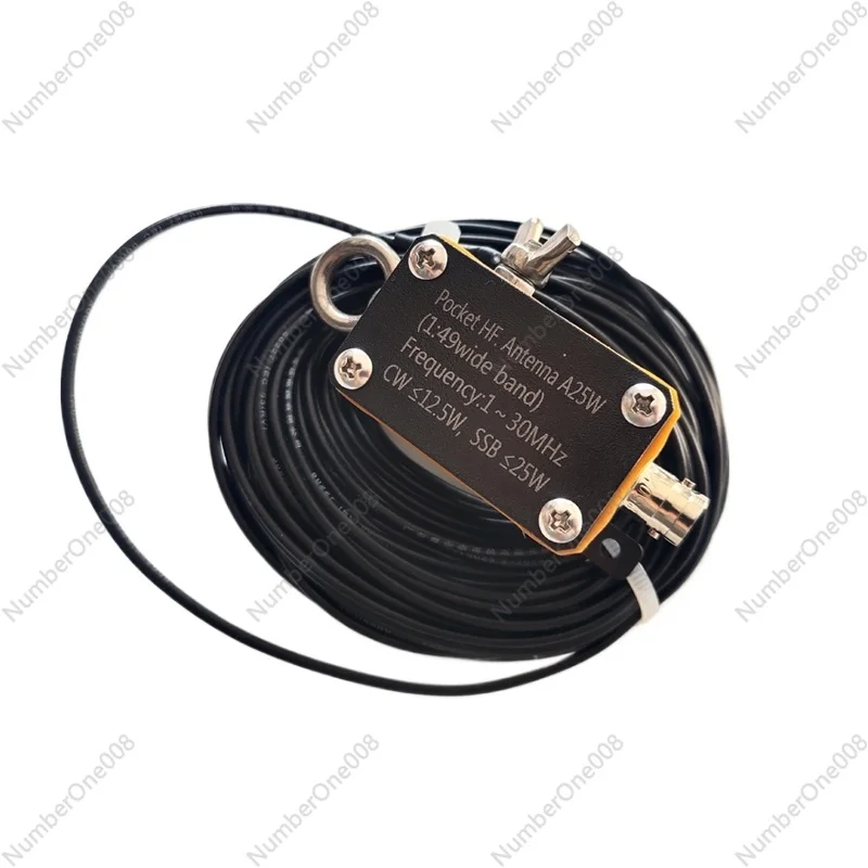 Pocket HF. Antenna A25 Pocket Short Wave Antenna Inverted V Horizontal Balun Antenna Imported Magnetic Ring