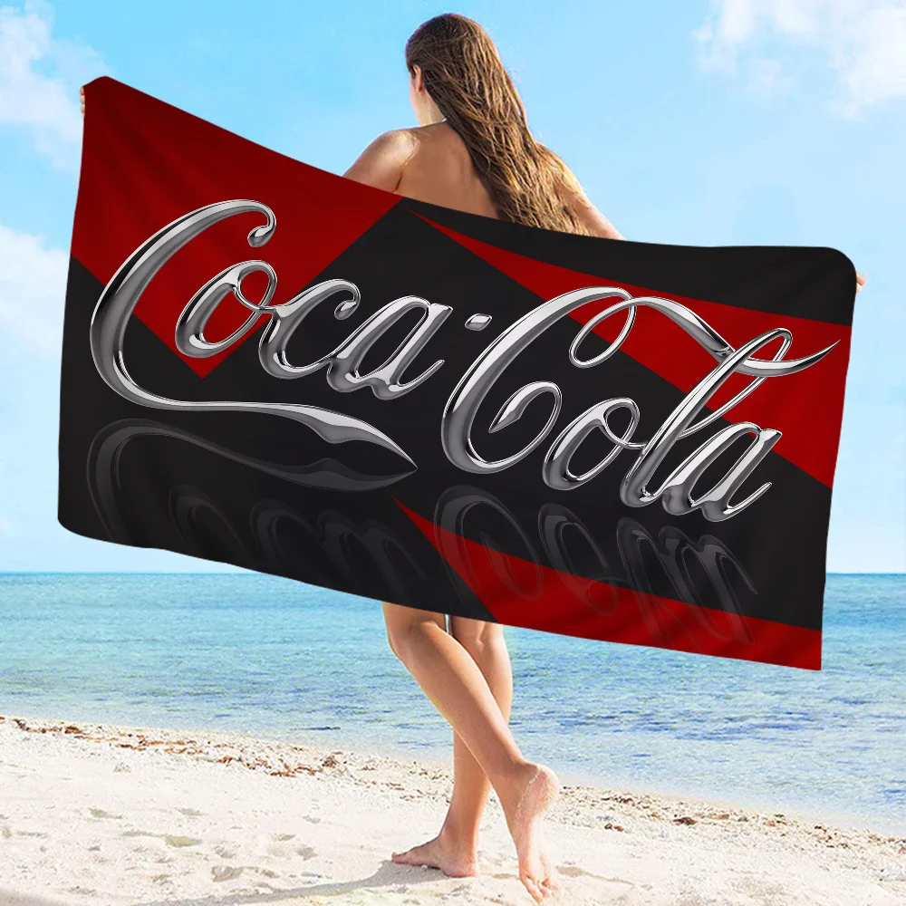 C-Cocas C-Colas Towel Microfiber Beach Towel Absorbent Quick dry Soft Yoga Swimming Resort Mountain Climbing Towel