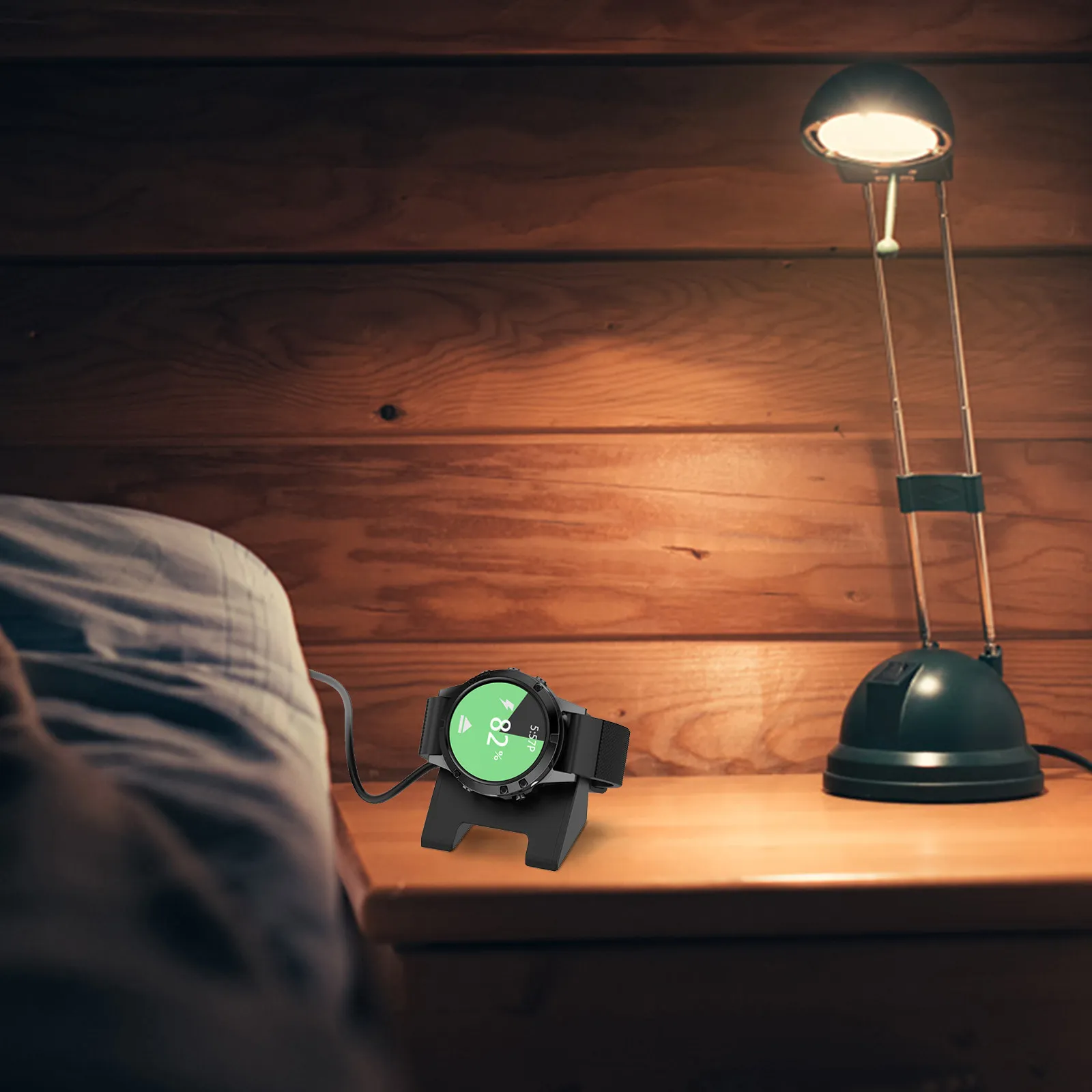 

Watch Charging Station for 5 5S 245 with Stable Voltage Safe Charging Smartwatch Recharger