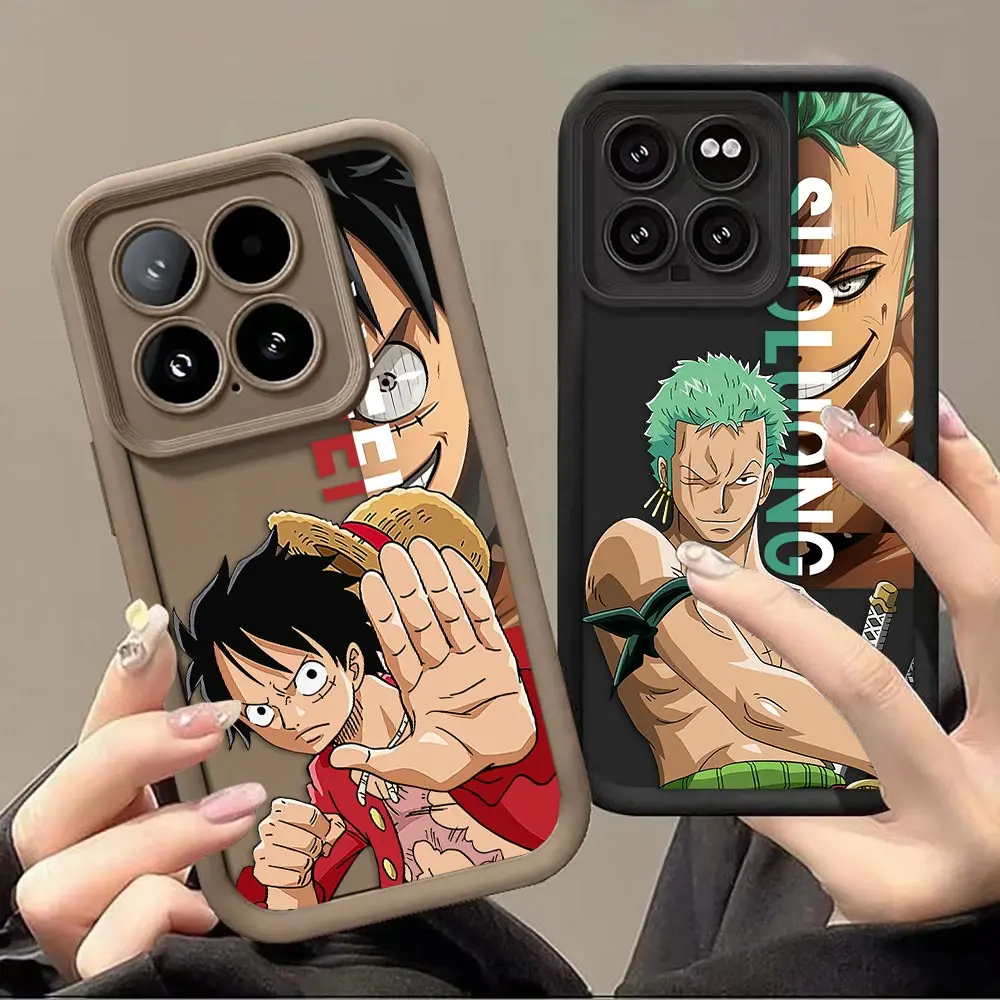 Luffys Zoros One P-Piece Cover Phone Case For Redmi NOTE 17 15 13 14 8 9 9S 10 10S 11 11S 11T 12 12S PRO PLUS Capa Shell Funda