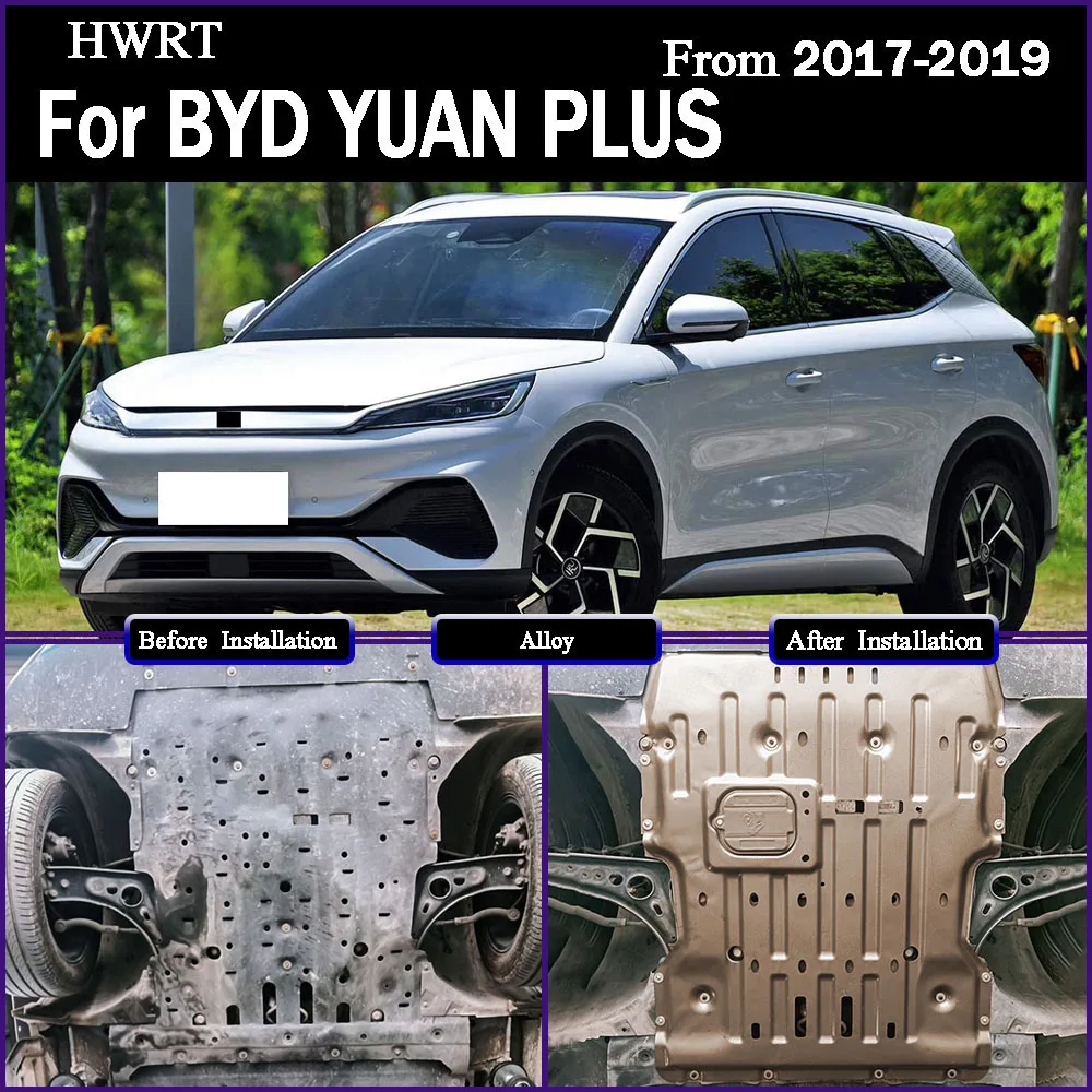

Accessories Engine Guards Alloy Plastics Engine Protection Device For BYD YUAN PLUS 2022 2024 2025 510KM Motor Protection Board