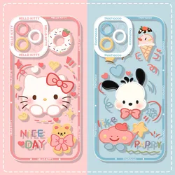 Hello Kitty Pochacco Case for Samsung Galaxy M53 M33 M52 M42 M22 5G M32 M13 4G M62 M51 M31S M22 M21 M12 M11 M02 M02S M01 Cover