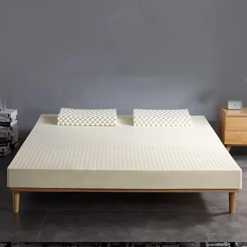 High Quality Latex Queen Mattress Soft Foldable King Size Twin Latex Mattresses Thailand Sleeping Colchones De Cama Furniture