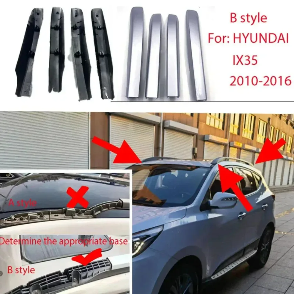 Luggage Rack Cover For Hyundai IX35 TUCSON Half-View Sunroof Roof Rack Cover 872612S000 872622S000 872512S000 872522S000