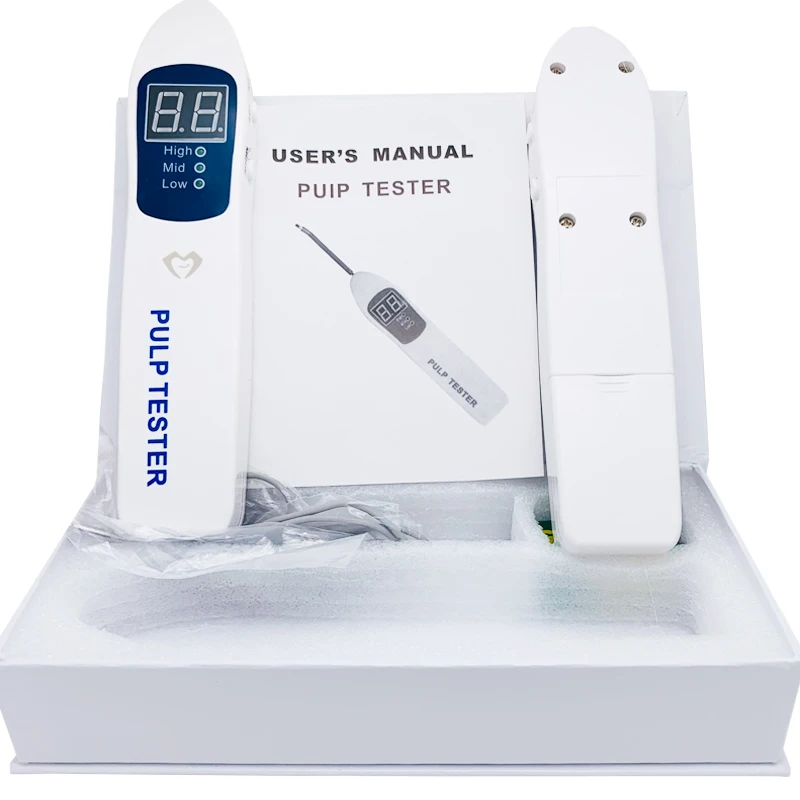 Meite อุปกรณ์ทันตกรรมทางการแพทย์ช่องปากฟัน Nerve Vitality Endodontic ทันตกรรม Pulp Tester แบบพกพา