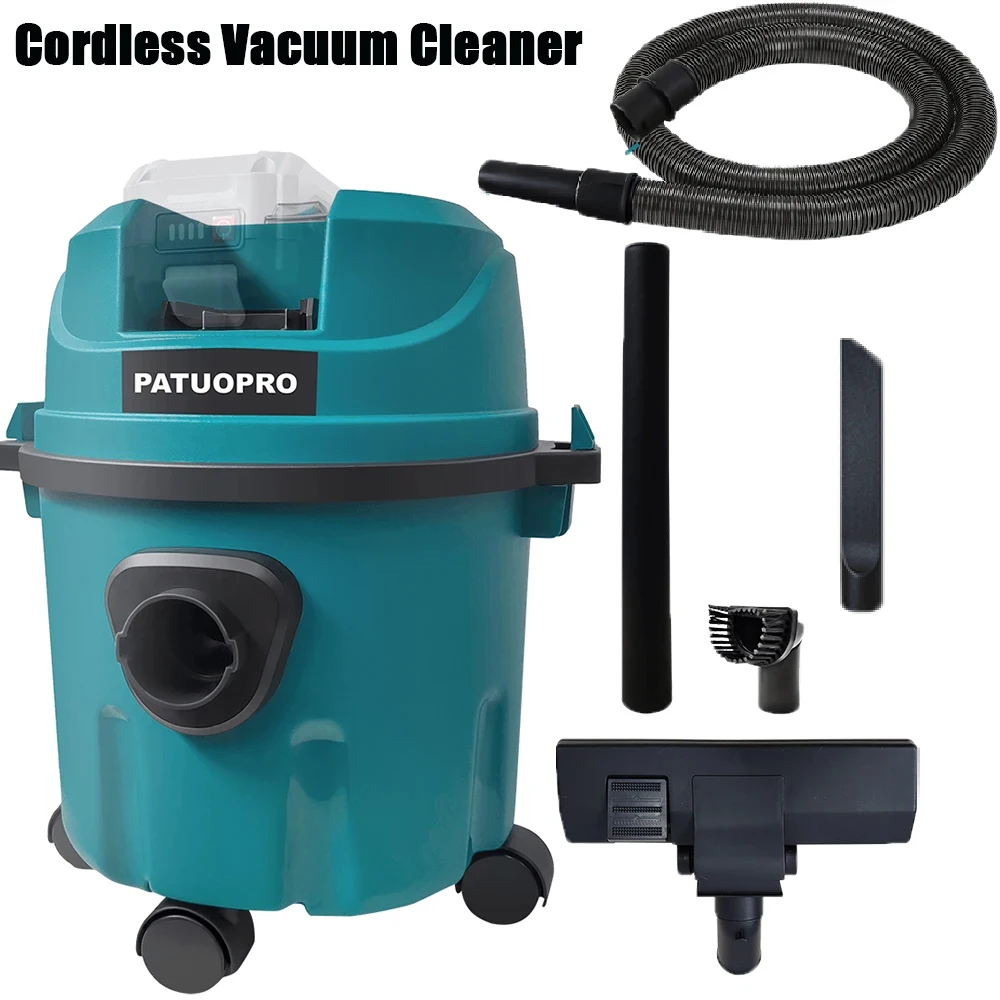 Wet/Dry Cordless Vacuum Cleaner 10L Barrel Dust Collector Portable Home Car Use Cleaning Power Tool For Makita 18V Battery