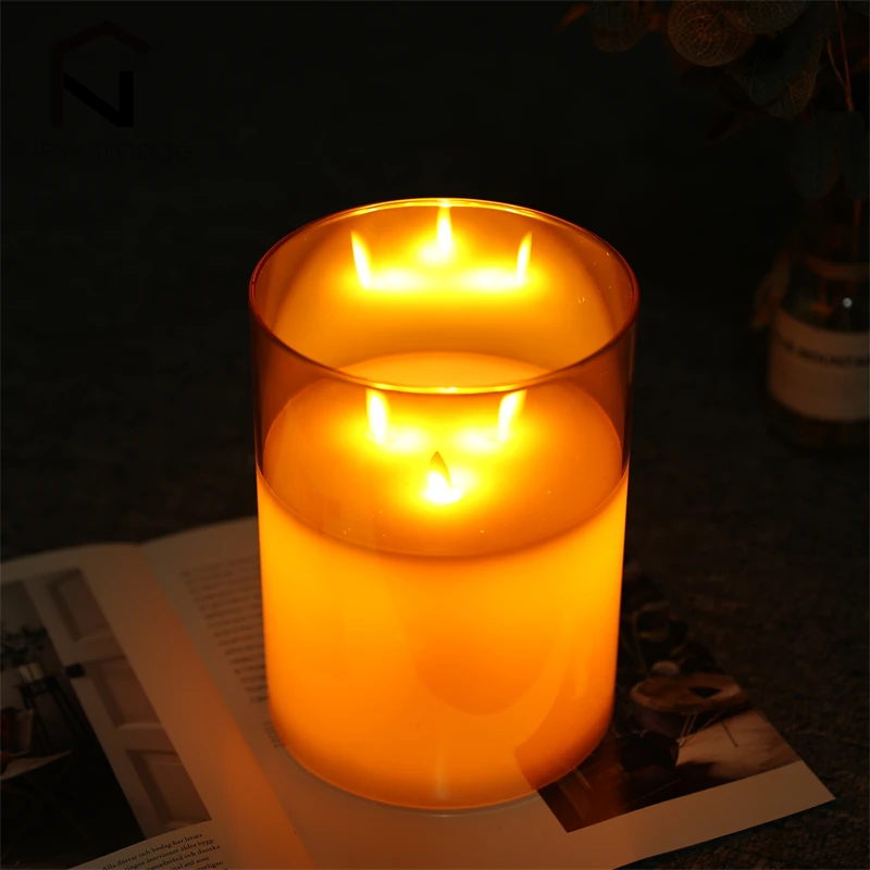 Flameless Flickering LED Tealights 3