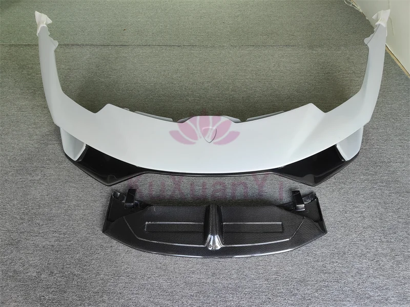 P-style track version semi carbon fiber front bumper body kit for Lamborghini Huracan LP580 LP610 body kit