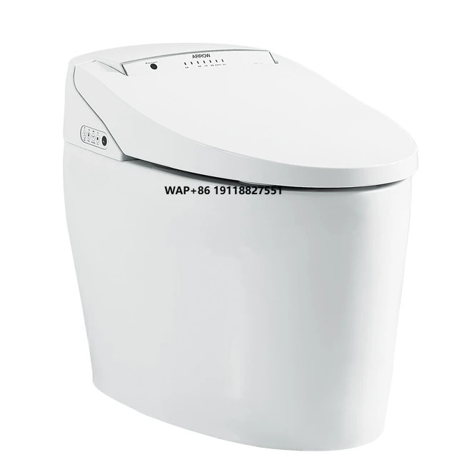 

ARROW Brand Fully Self-cleaning Spray Nozzle Electronic Seat Heated Electric Intelligent Smart Toilet Elongated Included Floor