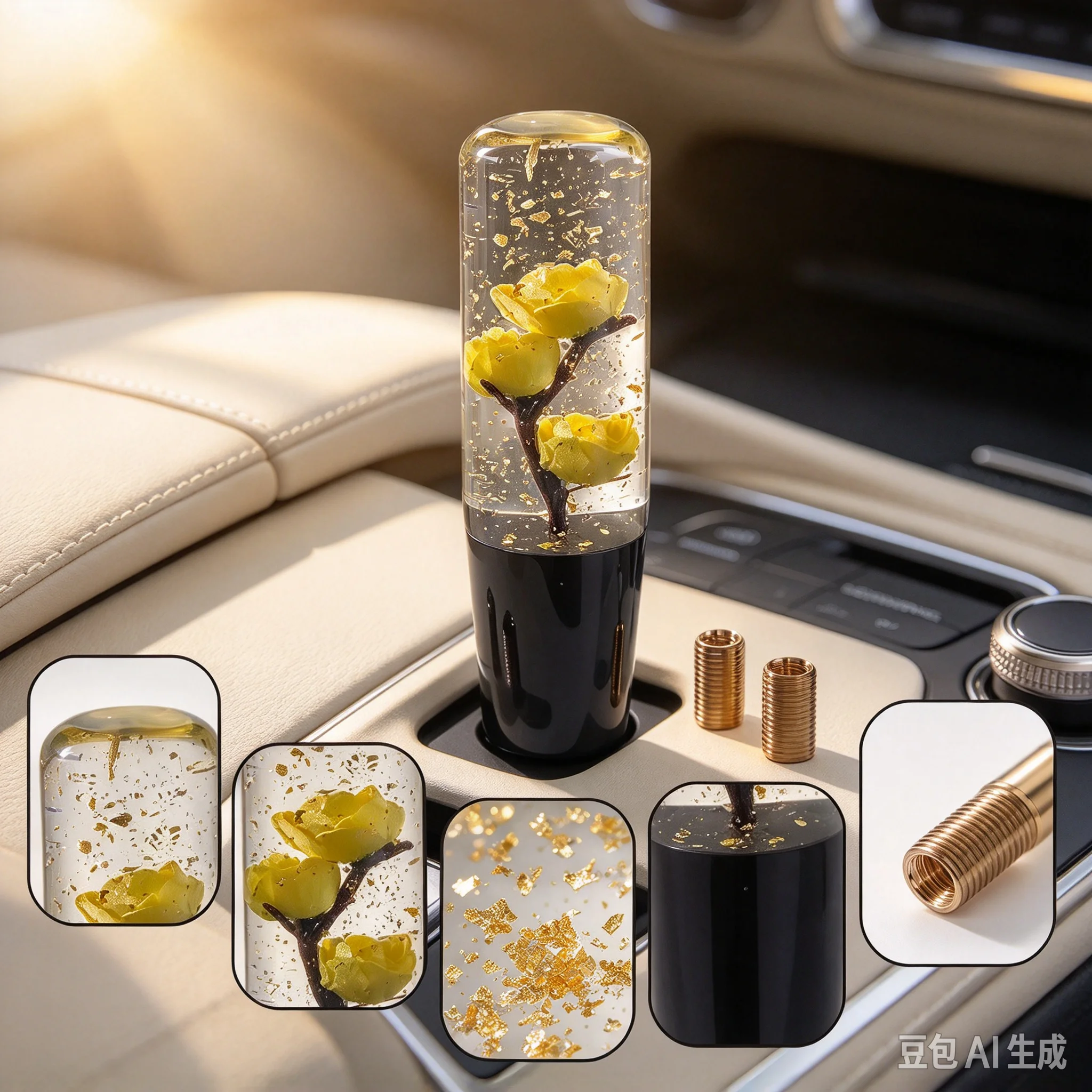 5/6/10 Speed Gear Shift Knob Aluminum Universal Car Manual Automatic Transmission Shifter Level M8 M10 M12