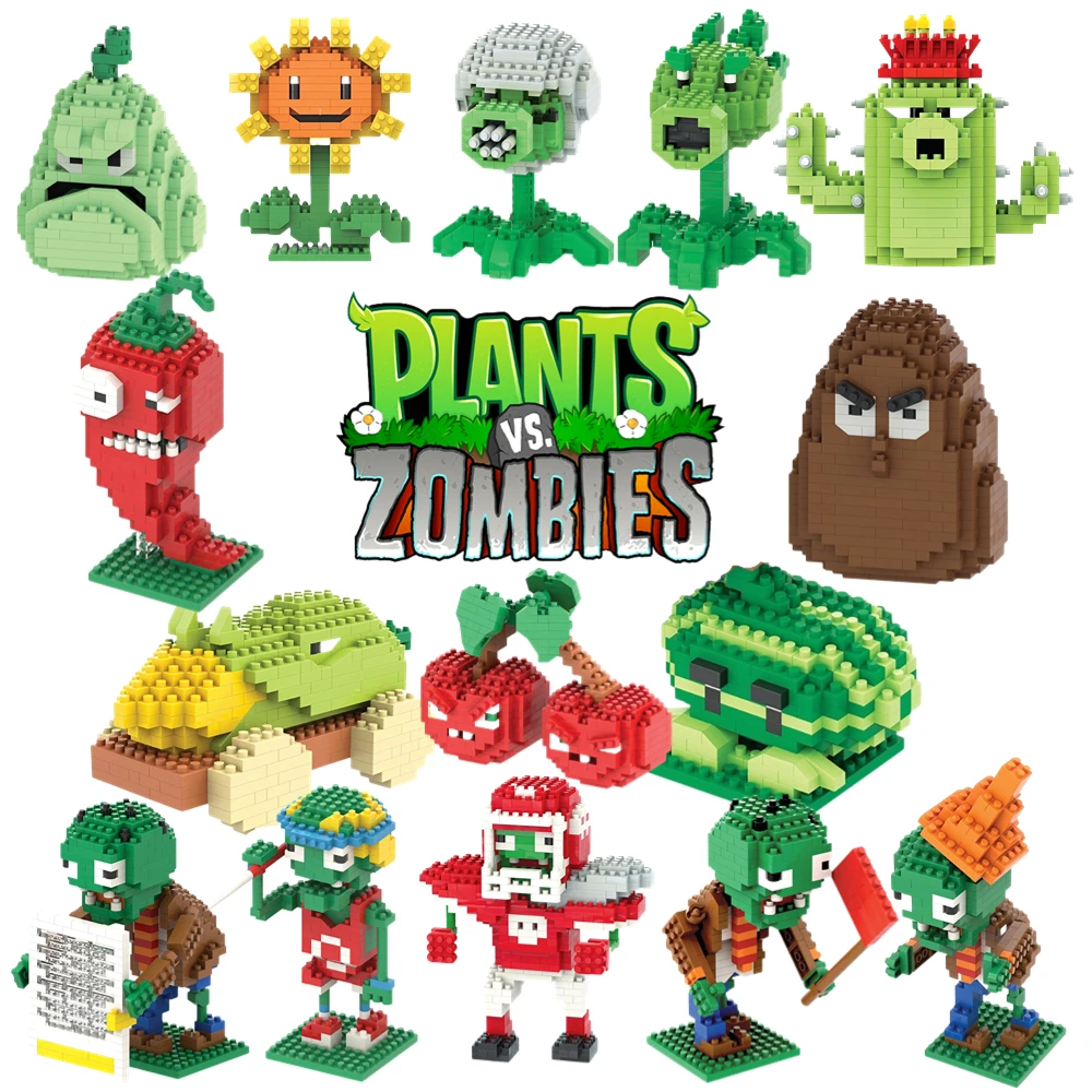 Plants vs Zombies 2 Child Wisdom Toys Figure Sunflower Peashooter Cherry Bomb Conehead Zombie Play Children Xmas Gift