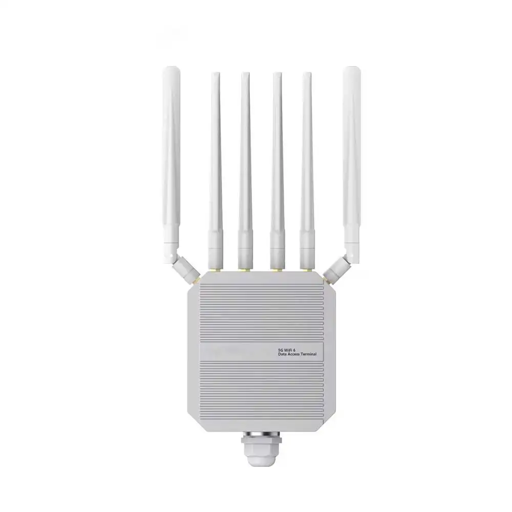 CP520 Pro IPQ5018 Dual Band 3000Mbps WIFI 6 X62 X65 2.5G LAN 5g Dual Sim Cpe Router Outdoor