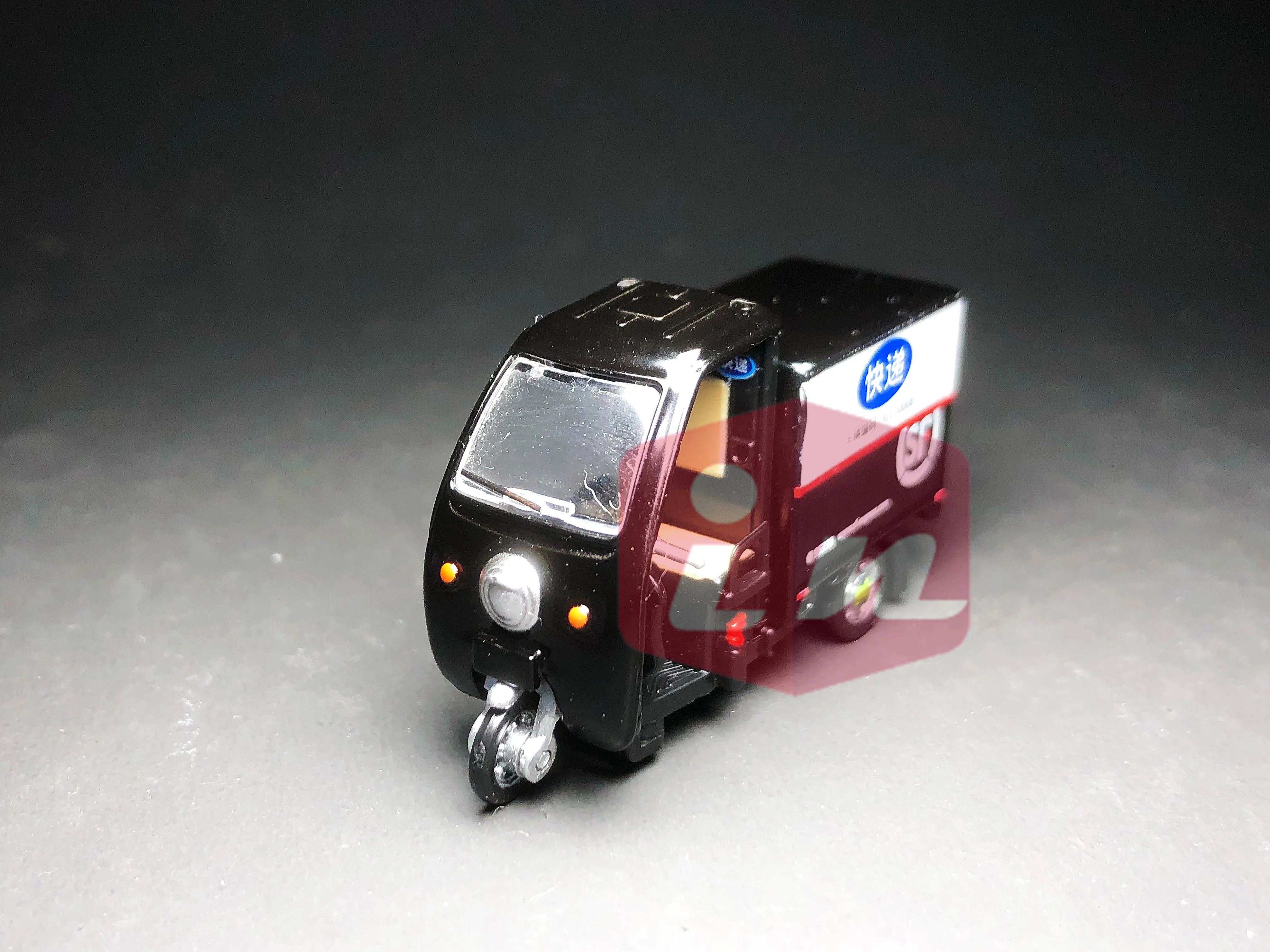 Tiny 1/64 Sf Express Levering Elektrische Driewieler Diecast Model Collection Limited Edition Hobby Speelgoed