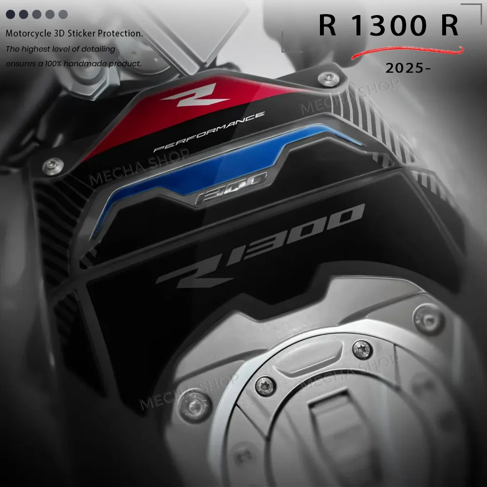 

For R 1300 R 2025-2026 Performance R1300R Protector Motorcycle Accessories Fuel Tank Cap Area 3D Sticker