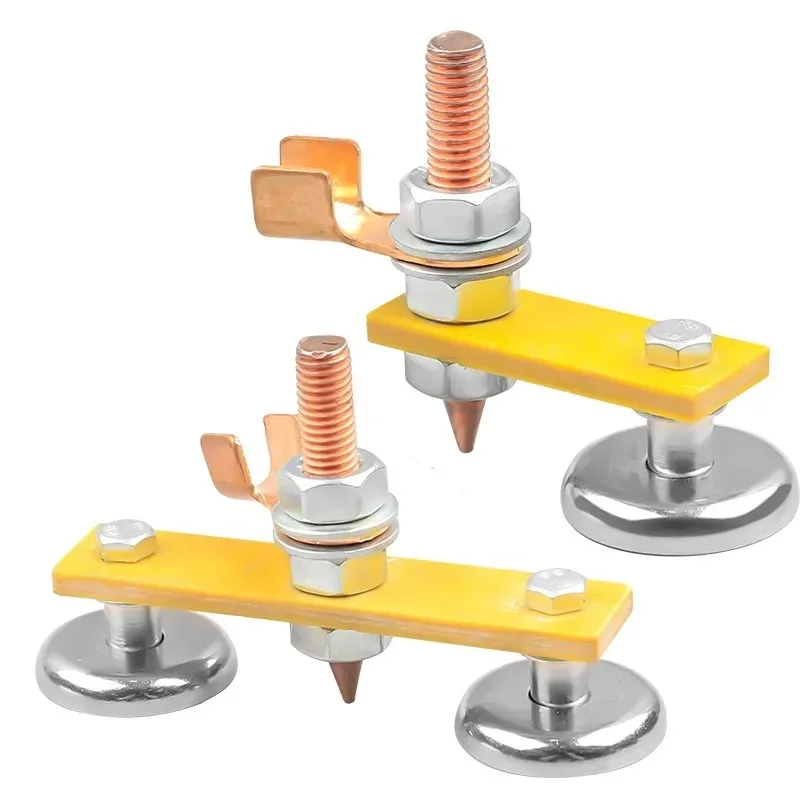 For Welding Machine Welding Magnet Ground Clamp Magnetic Welder Tool 1PCS Strong Sheet Metal Repair Machine Ground Wire Holder