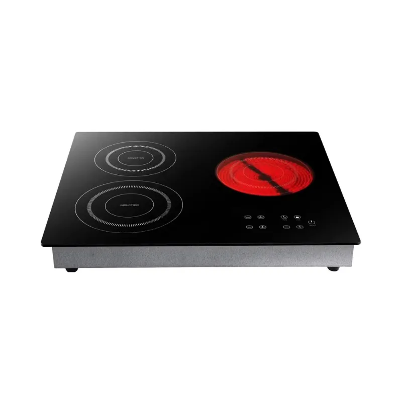 Airo Built-In Electric Cooktop Household Induction Hob with Ceramic Hob Glass Housing