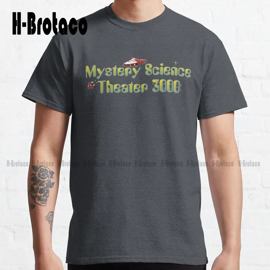 Mystery Science Theater 3000 Mst3K Logo Classic T-Shirt High Quality Cute Elegant Lovely Kawaii Cartoon Sweet Cotton Tee Shirts