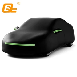 Car Covers Custom Fit for Tesla Model 3 2020-2024 Heavy Duty Outdoor Waterproof All-Weather UV Protection Full Exterior Cover