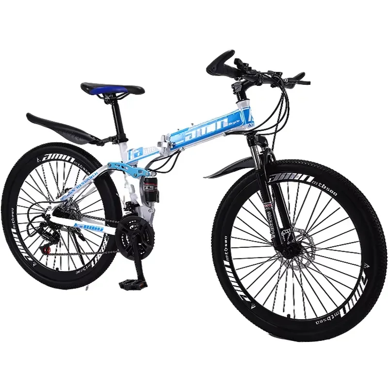 Chinese factory 26 inch folding mountain bike 21/24/27/30 speed folding bike popular adult foldable bike