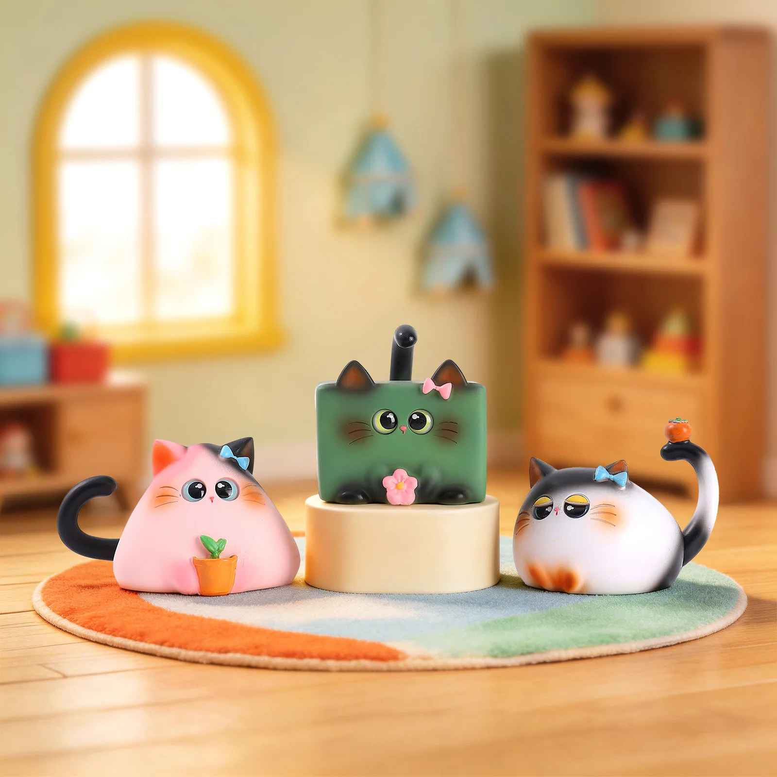 Figurinha de Gato em Caixa Sur - Home Security Items avaliação e preço