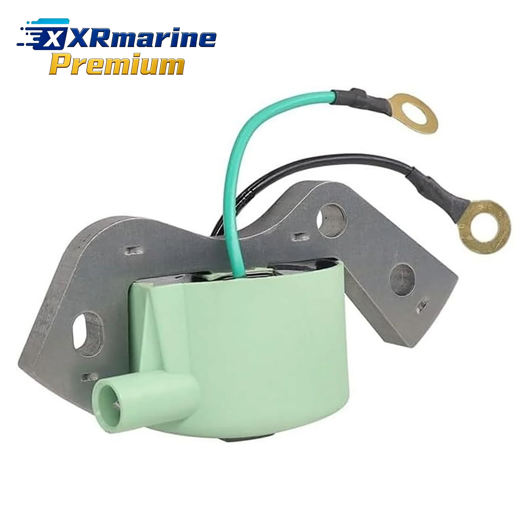 Ignition Coil 584477 Fits for Johnson Evinrude 1.5 2 3 4 5 5.5 6 7.5 9.5 10 15 18 20 25 28 30 33 35 40 HP Outboard Motor 582931