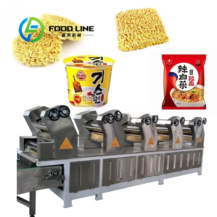 Round/square instant noodle makers manufactured in China are highly efficient and time-saving
