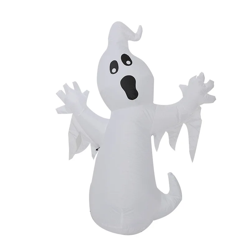 

1.2 meters Halloween inflatable road sign wizard ghost air model garden decoration outdoor household