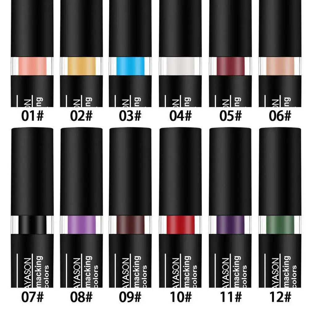 Black Retro Dark Matte Lipsticks Waterproof Blue Color Holloween Party Creative Makeup Maquillaje Multiple-colors Cosmet