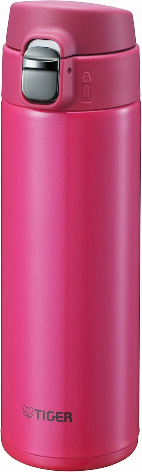 

Stainless Steel Mini Water Bottle, 16.9 fl oz (480 ml), Direct Drinking, Lightweight, Passion Pink