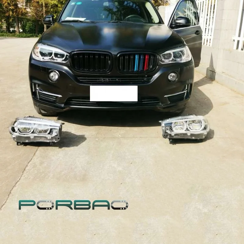 Xсеновые обновленные светодиодные передние фары автомобиля серии X для X5/f15 14-17 лет