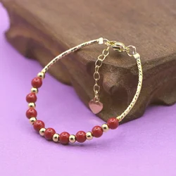 Lovely Red Bracelet Baby Girls Lobster Clasp Pearl Beads Accessories Girls Yoga Christmas Wedding Gift Jewelry Charm Fashion