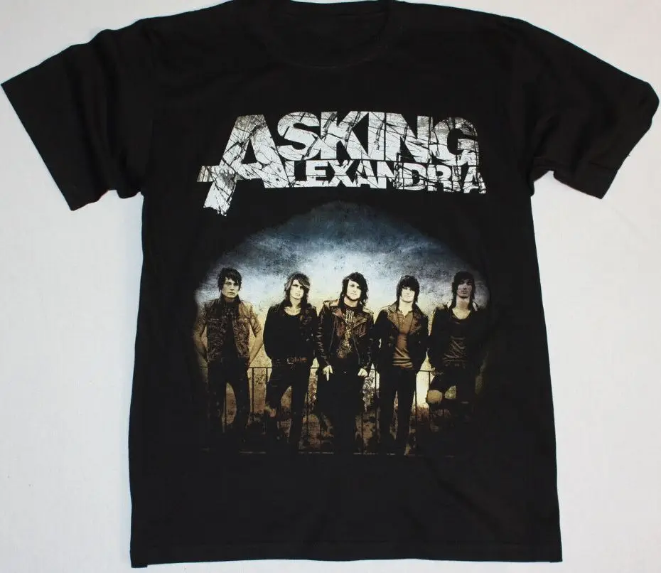 Asking Alexandria band Poster Men T-shirt Black Unisex All Sizes S-5XL