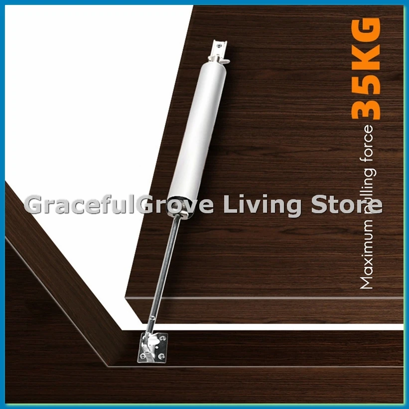 

Простой дверной доводчик, бесшумный пневматический гидравлический буфер, автоматический бытовой дверной доводчик, артефакт, мебельная фурнитура, коричневый-ABFB