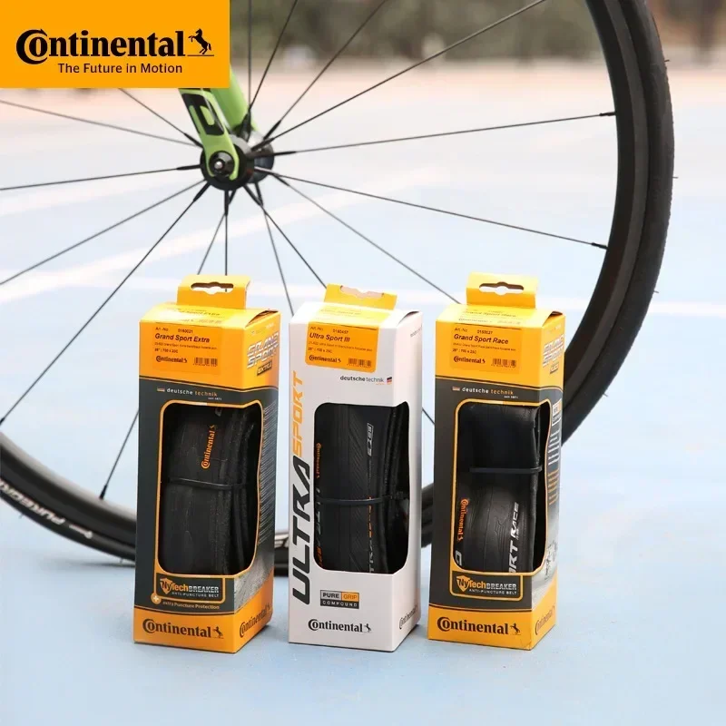 Continental Road Tire ULTRA Sport III GRAND Sport Race 700× 23C/25C/28C Road Bicycle Clincher Foldable Gravel Tire