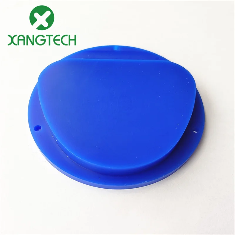 XANGTECH Cad Cam 2pcs Amann Girrbach Blue Wax Block for Dental Lab