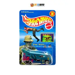 Hot Wheels 1/64  vw bus 1998 Seal Graffiti Collection die cast alloy trolley model ornaments