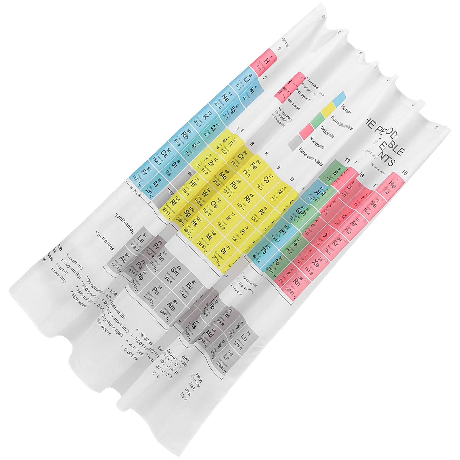 

1 set 1 Set Waterproof Bathroom Shower Curtain Printed Liner Grey Polyester Curtain For Home Hotel Dorm Decor Supply