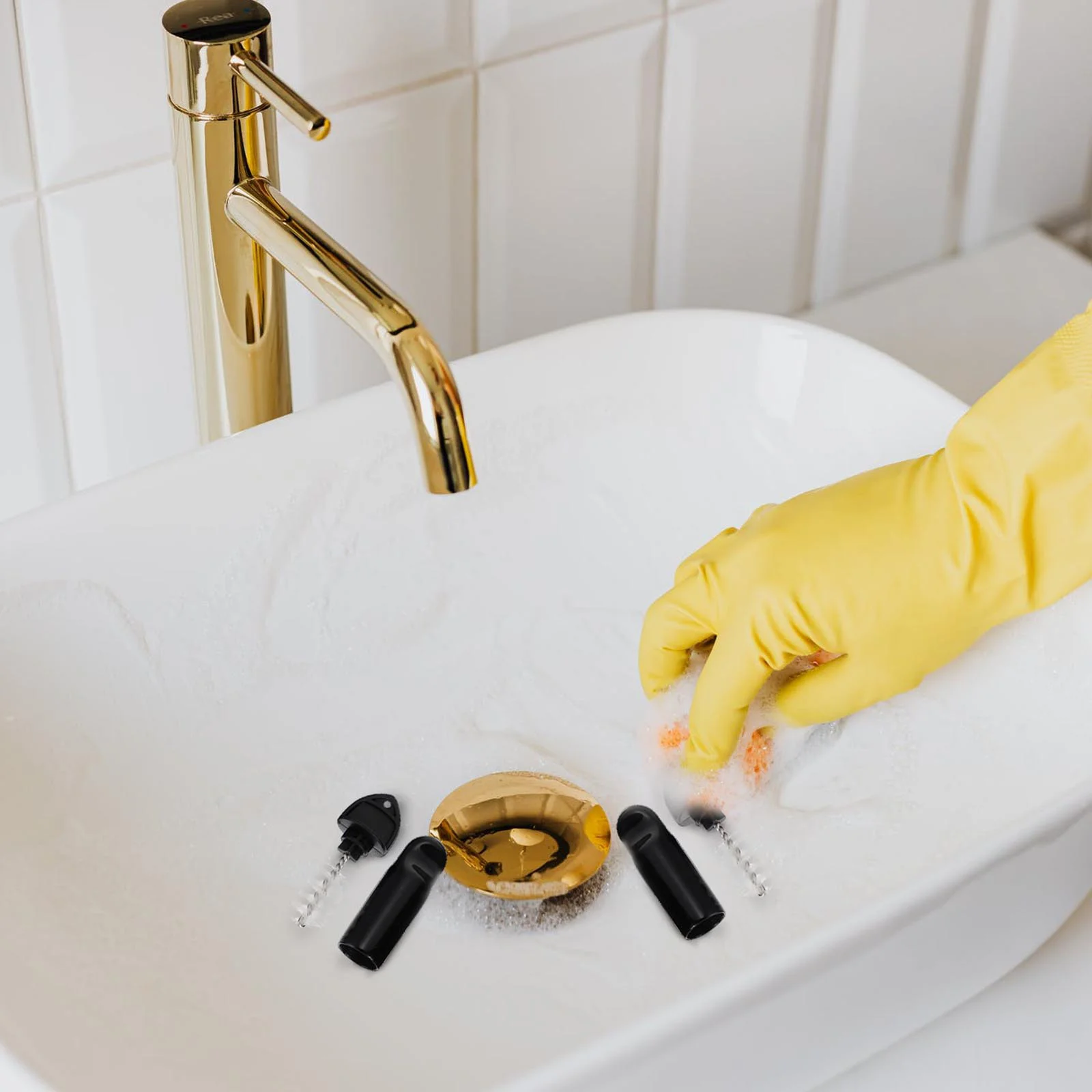 

Beer Tap Brush Faucet Caps Keg Cleaning Kit for Draft Plug Covers Line Accessories