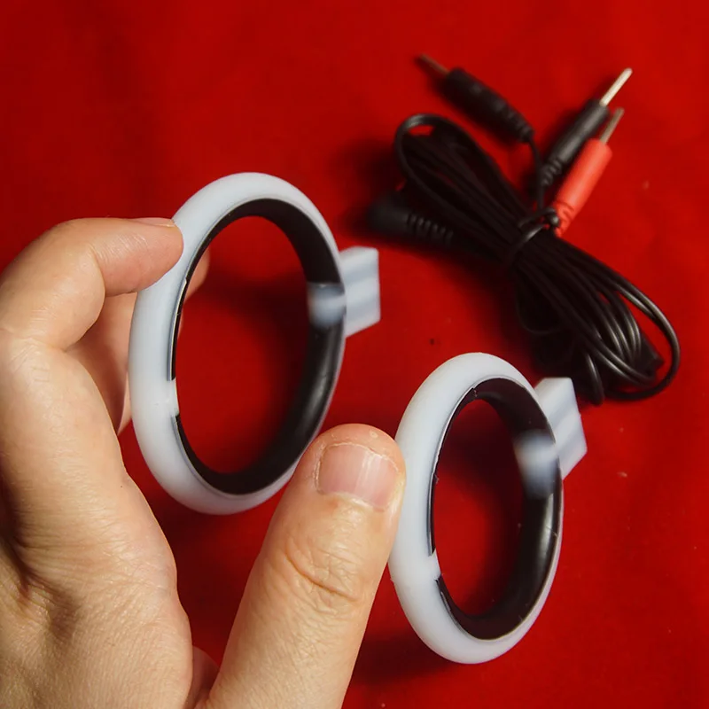 Electric Shock Penis Cock Ring,Electrostimulator for Men,E stim Estim,Electro Bdsm Sex Toys,Electrosex Electrostimulation