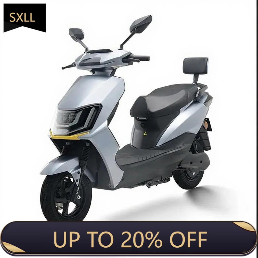 

Электроскутер SXLL высокого качества, 1000 Вт, городской, двухколесный, 72В20Ач, электрический мотоцикл для взрослых, двухместный, для курьеров.